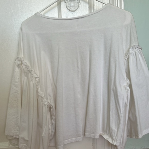 Zara white cotton top - Picture 4 of 4